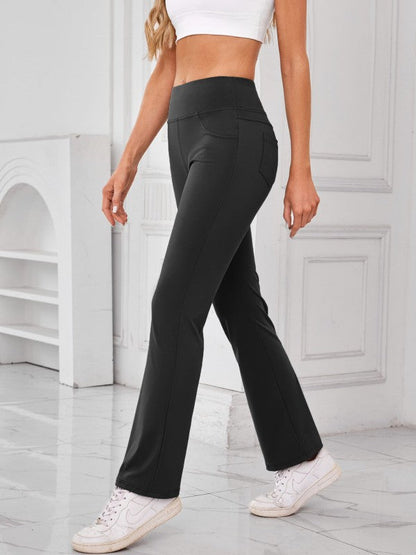 High-Waisted Pants with Pockets