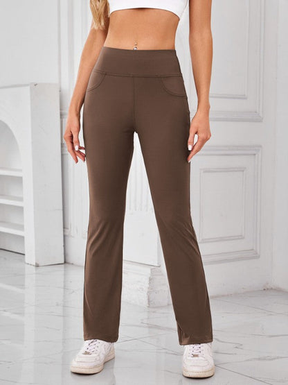 High-Waisted Pants with Pockets