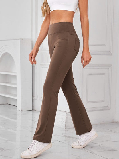 High-Waisted Pants with Pockets