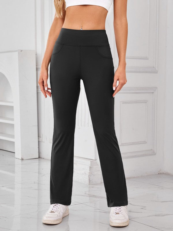 High-Waisted Pants with Pockets