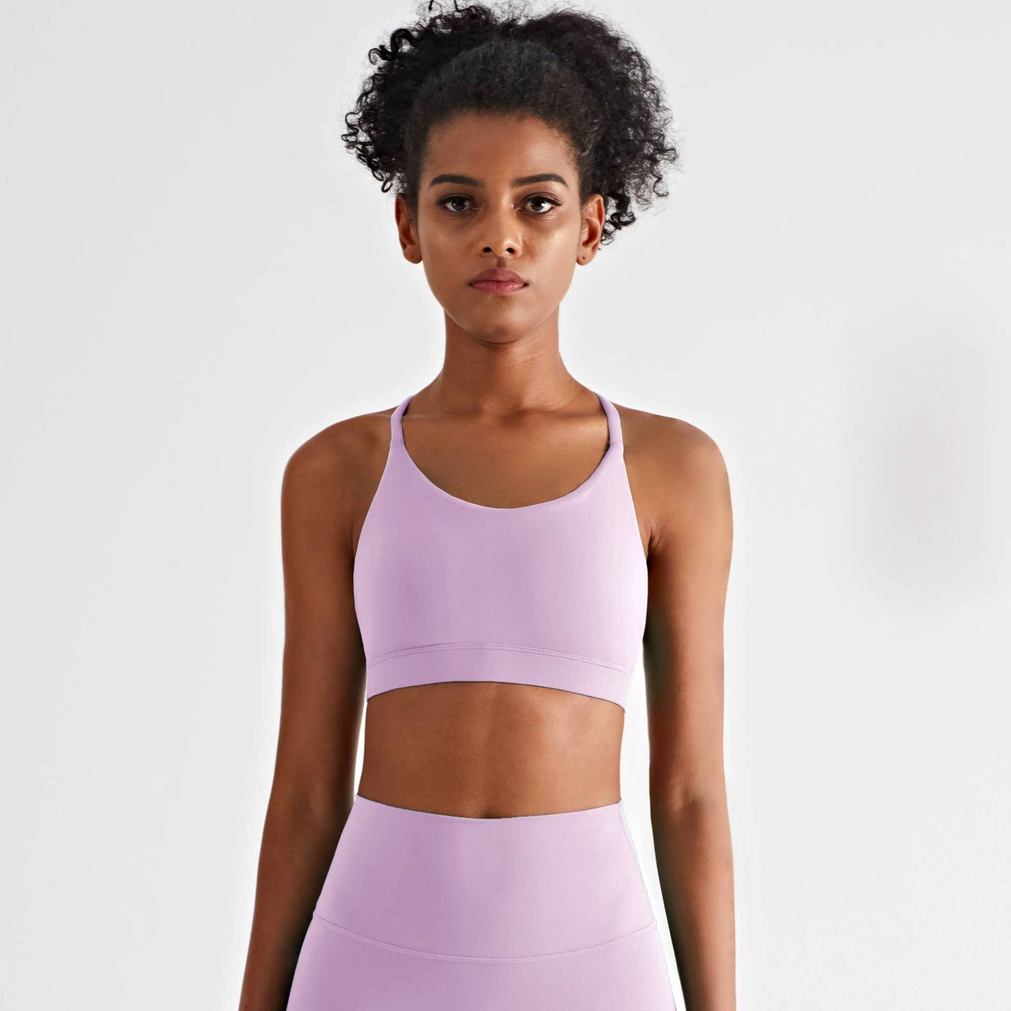 Lavender Workout Top