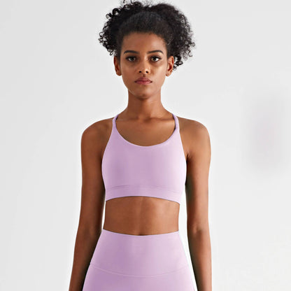 Lavender Workout Top