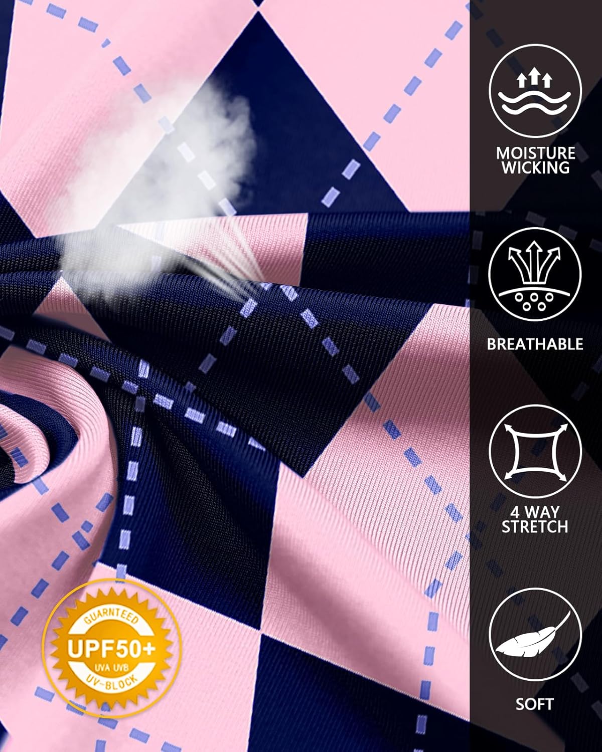 WOWENY Women's Tennis Polo Dress – Sleeveless Athletic Golf Dress with Shorts & Pockets