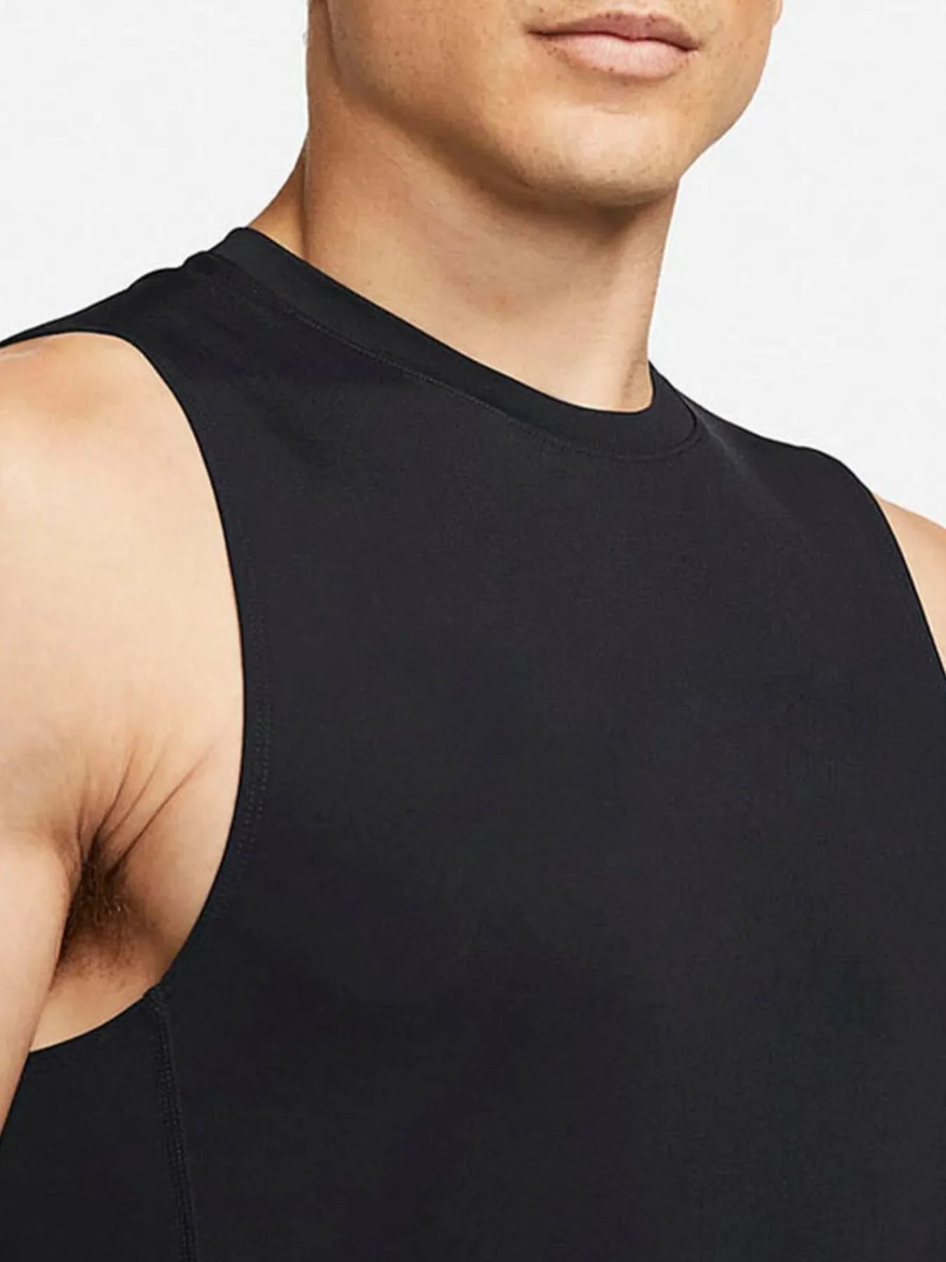 Men's Plus Size Round Neck Athletic Tank