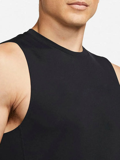 Men's Plus Size Round Neck Athletic Tank