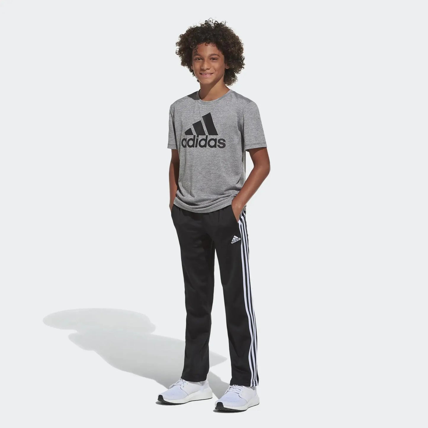 Adidas Boys' Big Active Sports Athletic Tricot Jogger Pant