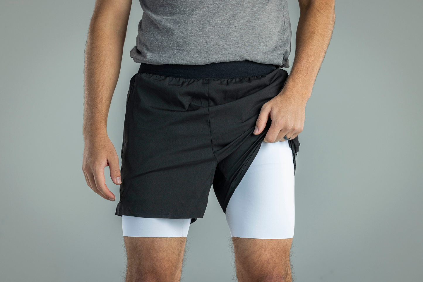 Men's V1 Athletic Shorts - Black