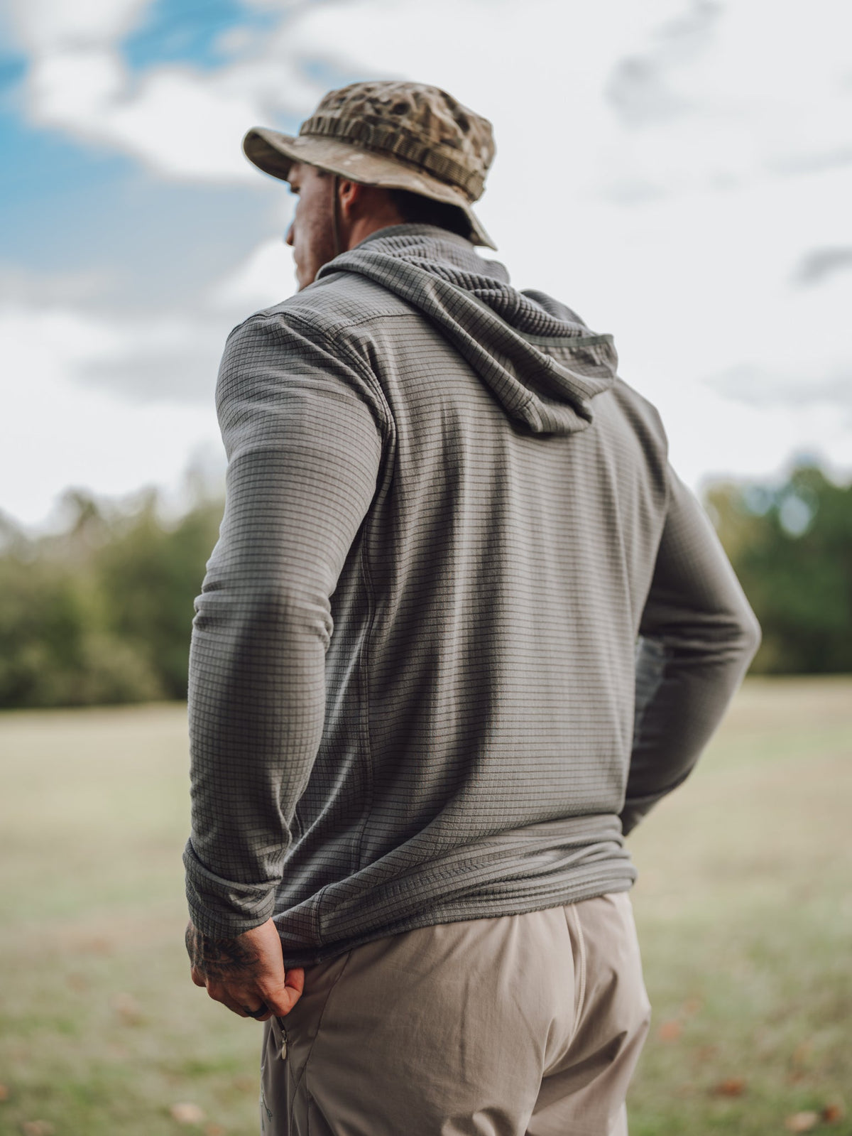 MEN'S | WAFFLE HOODIE