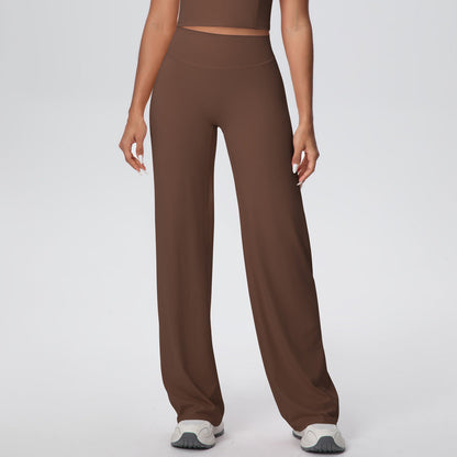 High Waist Thin Yoga Pants – Comfortable, Lightweight, Loose Workout & Sports Wear