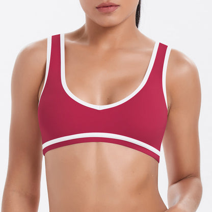 Women’s Backless Sports Bra – Nude Feel, Shaping Yoga & Workout Top