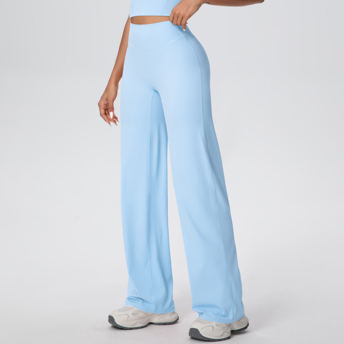 High Waist Thin Yoga Pants – Comfortable, Lightweight, Loose Workout & Sports Wear