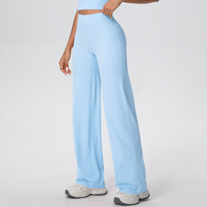High Waist Thin Yoga Pants – Comfortable, Lightweight, Loose Workout & Sports Wear