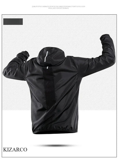 UltraLight Hooded Running Jacket - Windproof & Waterproof