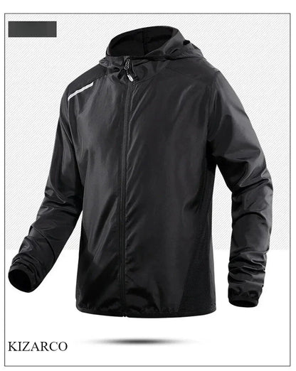 UltraLight Hooded Running Jacket - Windproof & Waterproof
