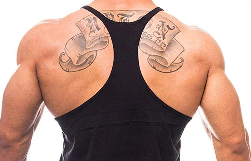 Men's Basic Solid Color Cotton Tank Tops