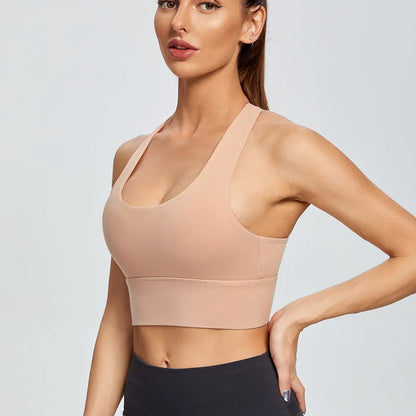 High Impact Women's Sports Bra with Back Closure