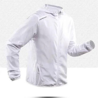UltraLight Hooded Running Jacket - Windproof & Waterproof