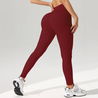 Seamless Tummy Control Yoga Leggings