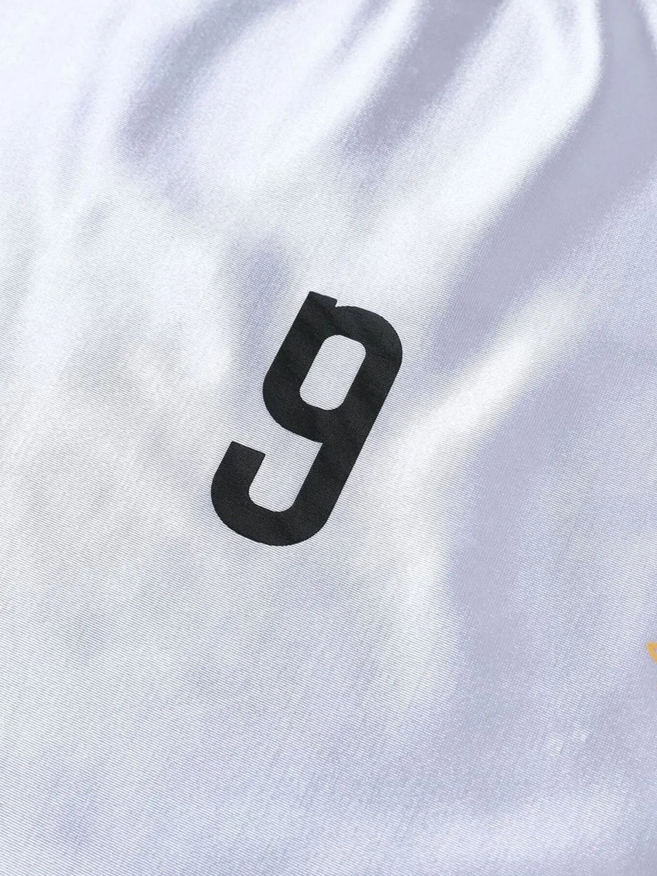 Men's Athletic Performance Soccer Jersey Sweatshirt with Number 9