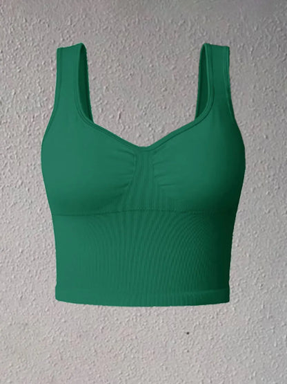 Wide Strap Active Tank – Stretchy & Comfortable Activewear