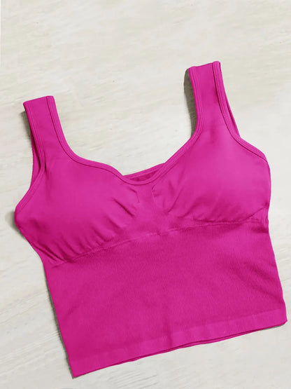 Wide Strap Active Tank – Stretchy & Comfortable Activewear