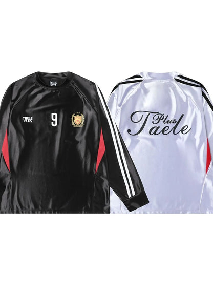 Men's Athletic Performance Soccer Jersey Sweatshirt with Number 9