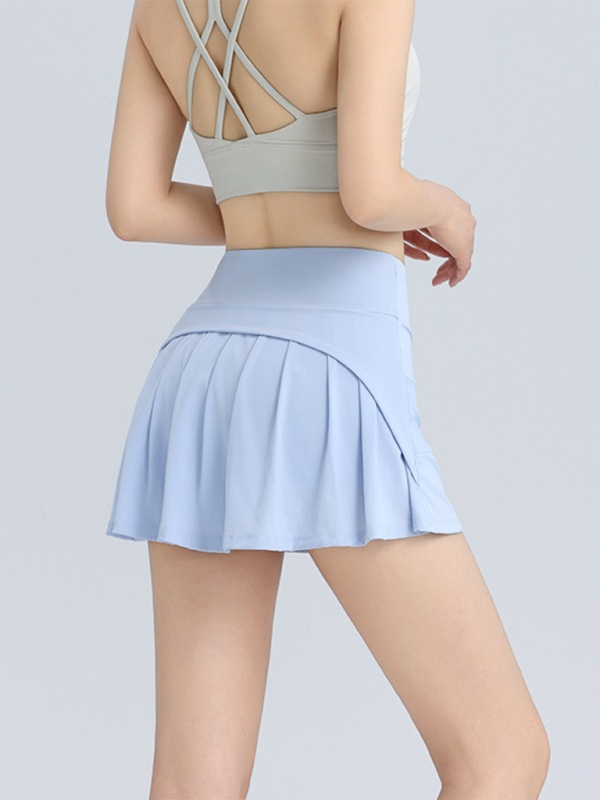 Women's Anti-Exposure High Waist Hip Lifting Sports Tennis Skirt